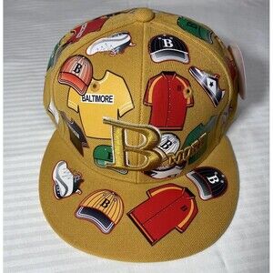 Flat Cap by Top Pro Adult Large “B MORE’ Baltimore Hat New Tag